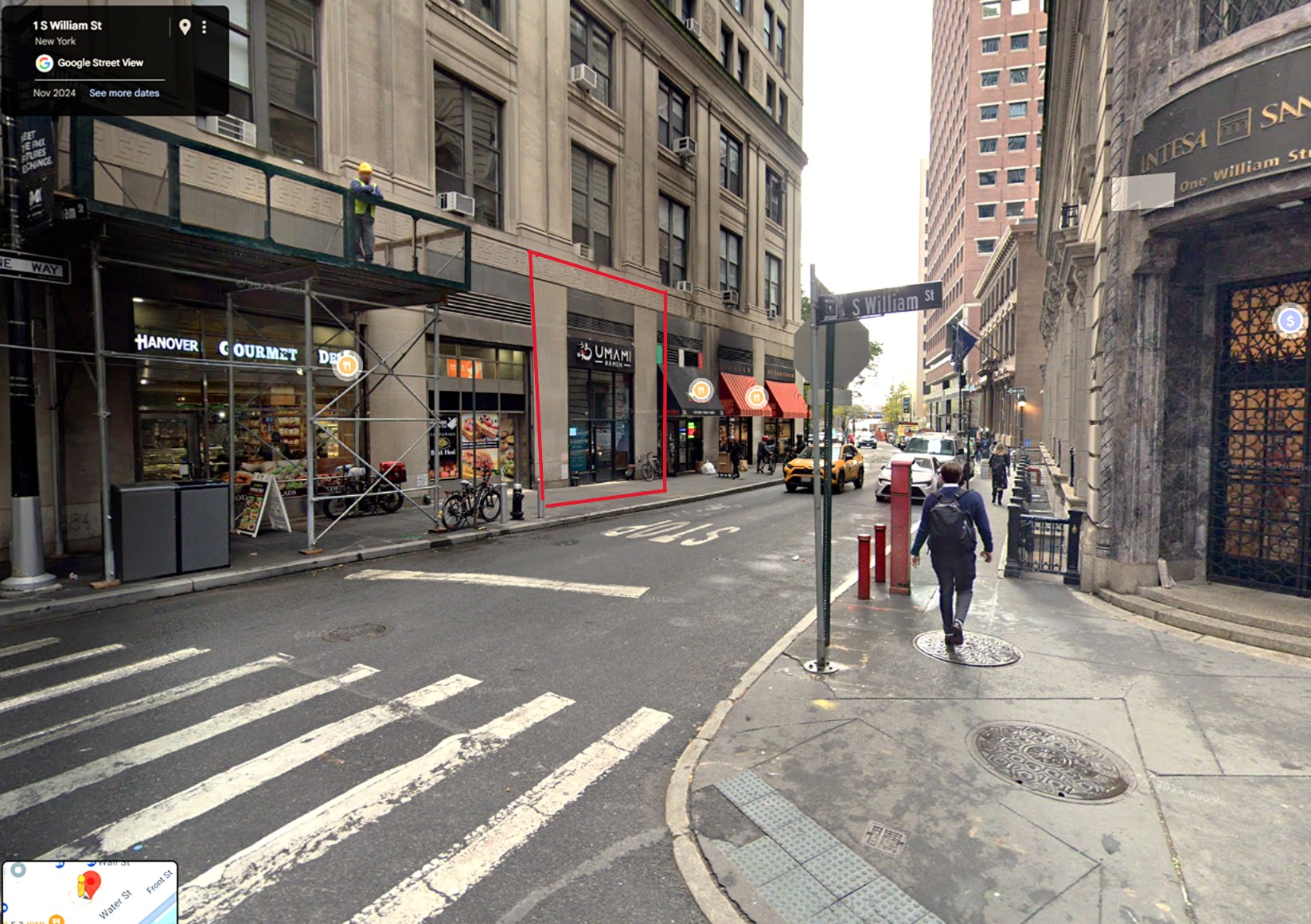 Building Exterior - Street view showing prime location