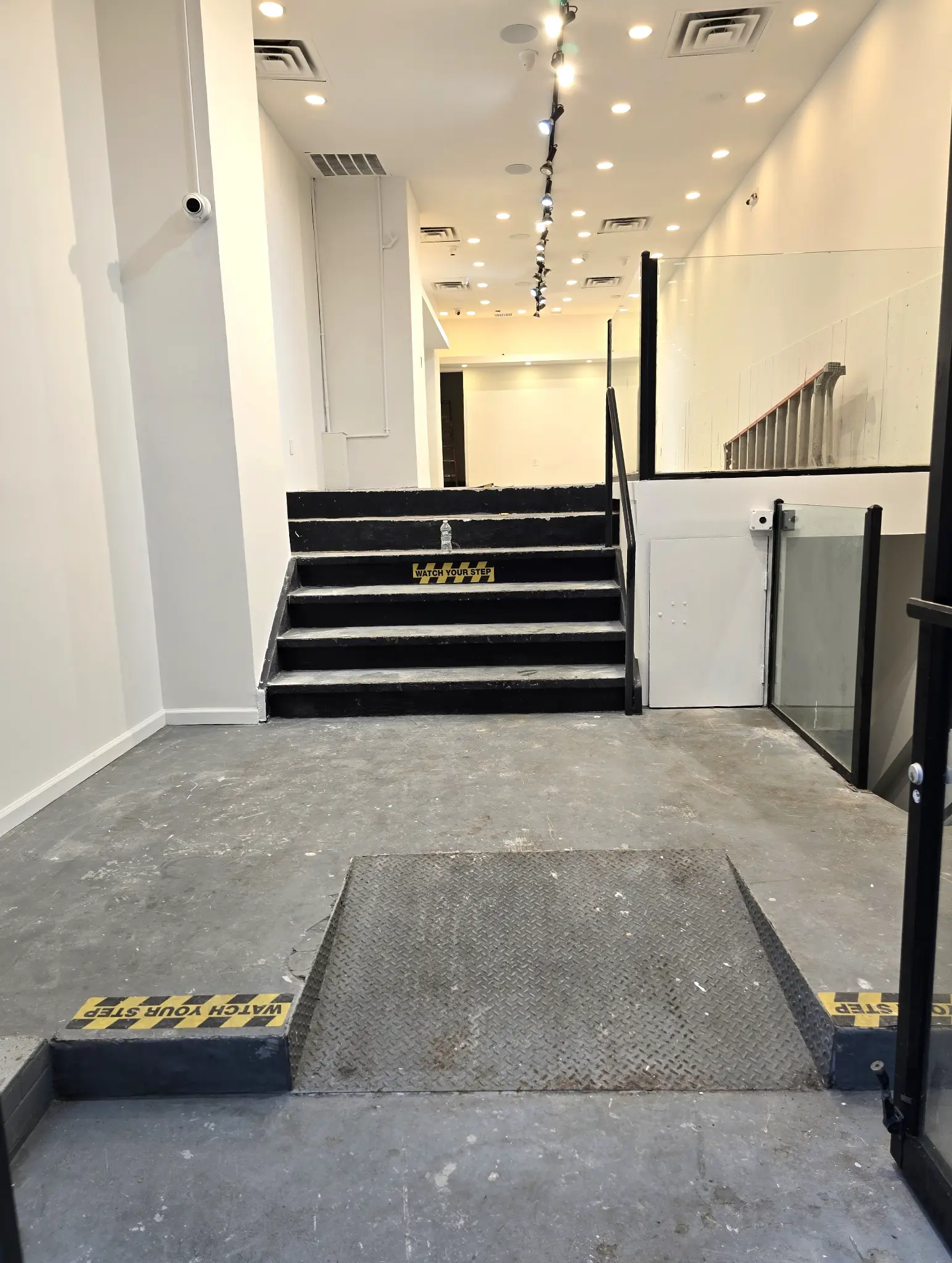 Interior with Stairs - Multi-level retail space